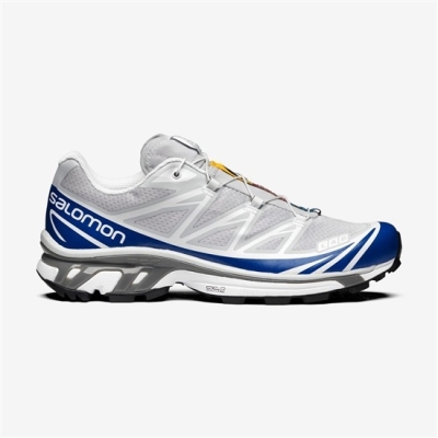 Men's Salomon XT-6 Sneakers Blue / White | AU-569HSPB