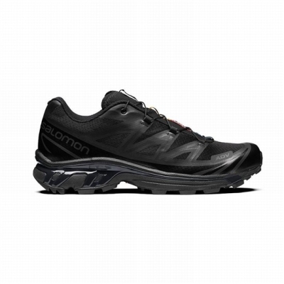Men's Salomon XT-6 Trail Running Shoes Black | AU-283RPGK