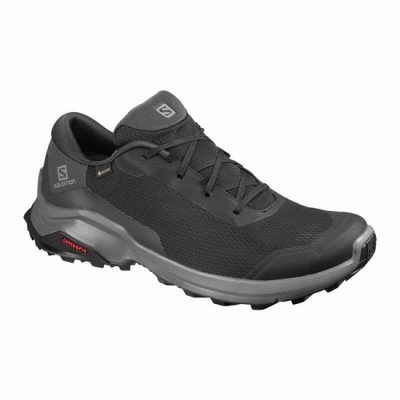 Men's Salomon X REVEAL GORE-TEX Hiking Shoes Black | AU-476HSNM